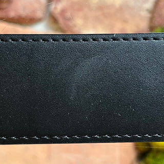 LOUIS VUITTON Reversible Monogram Noir Coated Canvas Belt SZ 85/34