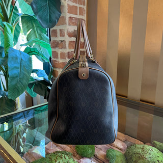 DIOR Boston Honeycomb Black Duffle