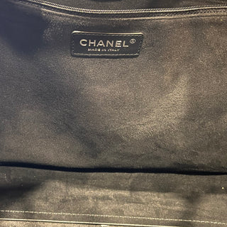 CHANEL Deauville Large Studded Caviar Leather Tote Bag