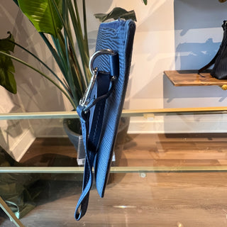 LOUIS VUITTON Navy Epi Leather Neverfull MM