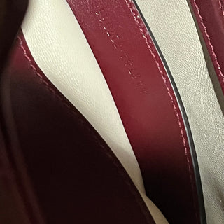 GUCCI GG Marmont Medium Rosso Ancora Red Leather Shoulder Bag