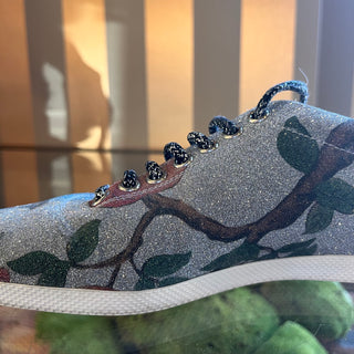 GUCCI Tian Glitter Sneakers SZ 38.5 (US 8.5)