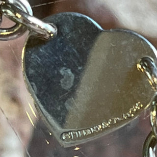 TIFFANY&CO Sterling Silver Return To Tiffany Heart Tag Bracelet