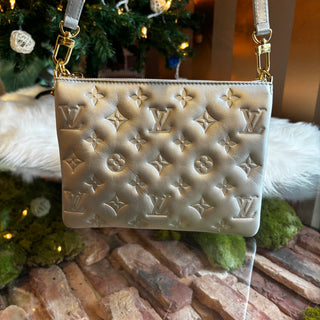 LOUIS VUITTON Silver BB Coussin