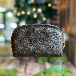 LOUIS VUITTON Cosmetic Pouch Vuittonite Monogram Canvas Pouch