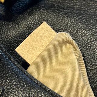 CHLOE Marcie Black Grained Leather Hobo Tall