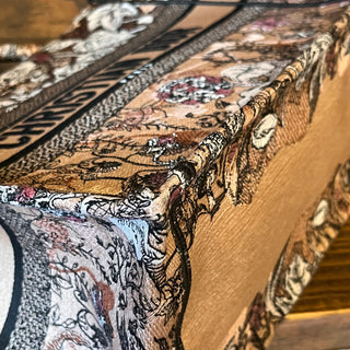 DIOR Jardin Magique Medium Pink Canvas Tote