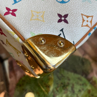 LOUIS VUITTON Boulogne White Monogram Multicolore Shoulder Bag