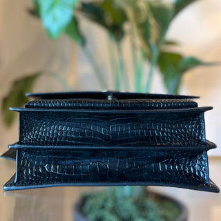 Saint Laurent Cassandre Matelasse Envelope Wallet on Chain (WOC)