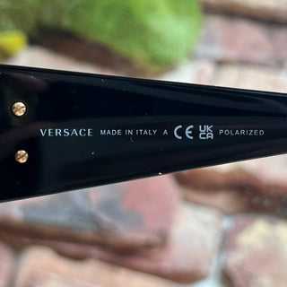 VERSACE MOD.2163 1002/81 Black Acetate Square Sunglasses