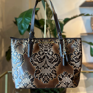 BRAHMIN Medium Asher Tote Espresso Fresco