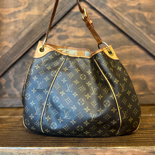 LOUIS VUITTON Galliera PM Brown Monogram Canvas Hobo Bag