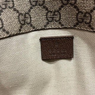 GUCCI Neo Vintage Beige GG Supreme Canvas Belt Bag
