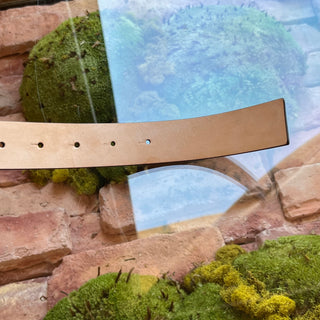 VERSACE Turquoise Tribute Medallion Leather Belt SZ90/36(L)