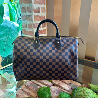 LOUIS VUITTON Damier Ebene Speedy 35