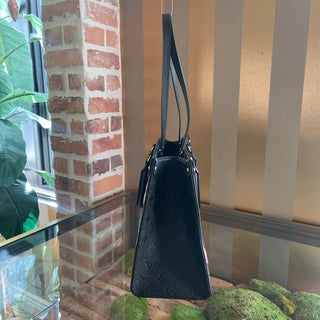 LOUIS VUITTON OnTheGo MM Yayoi Black Empriente