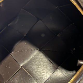 BOTTEGA VENETA Brown Intrecciato Leather Crossbody Bag