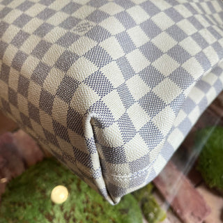 LOUIS VUITTON Graceful PM Damier Azur Canvas Hobo Bag