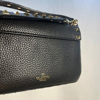 VALENTINO Mini Rockstud Black Crossbody