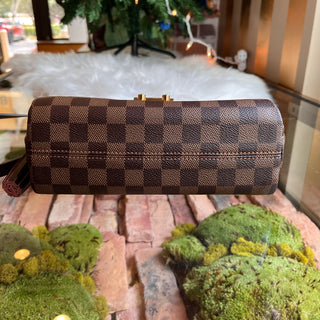 LOUIS VUITTON Croisette Damier Ebene Top Handle Bag