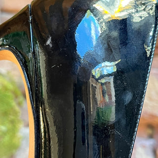 STUART WEITZMAN Black Patent Leather Heels SZ 7.5