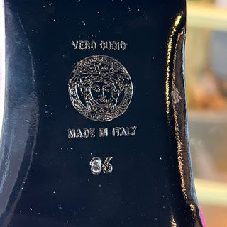 VERSACE Medusa '95 Satin Slides SZ 36