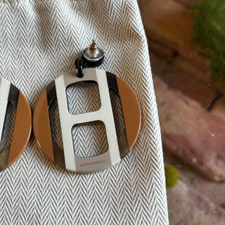 HERMES H Equipe Earrings