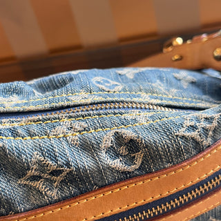 LOUIS VUITTON Baggy PM Monogram Denim Shoulder Bag