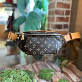 LOUIS VUITTON Rush Bumbag Monogram Canvas Crossbody Bag