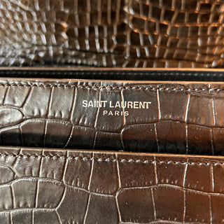 Saint Laurent Cassandre Matelasse Envelope Wallet on Chain (WOC)