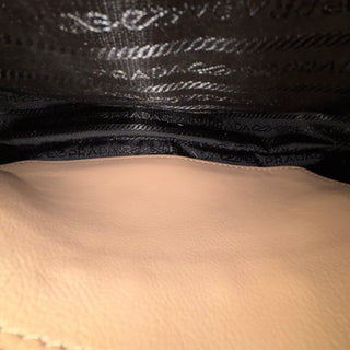 PRADA Glace Calf Leather Pattina Crossbody