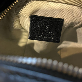 GUCCI Basketball Mini Black Water Buffalo Leather Tifosa Crossbody Bag