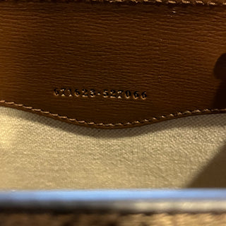 GUCCI Mini Interlocking G Patch GG Coated Canvas Tote Bag