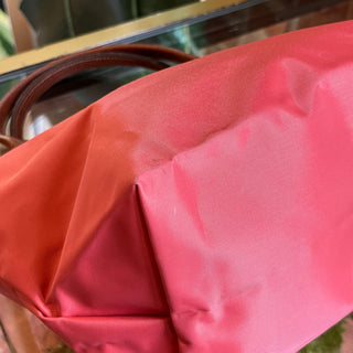 LONGCHAMP Strawberry Le Pliage Small Nylon Tote Bag