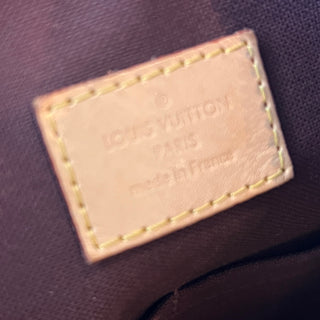 LOUIS VUITTON Berri MM Brown Monogram Canvas Shoulder Bag