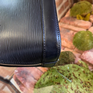 LOUIS VUITTON Alma BB Black Epi Leather Top Handle