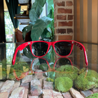 CELINE CL40088L Red Acetate Wayfarer Sunglasses