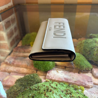 FENDI Roma Continental Taupe Wallet