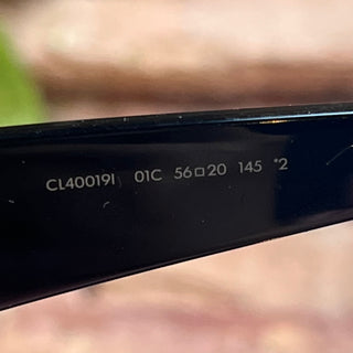 CELINE CL40019I Black Acetate Cat Eye Sunglasses