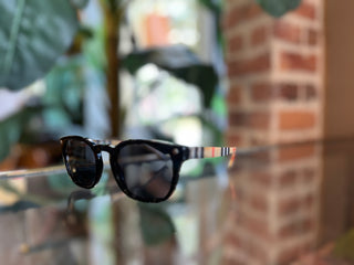 BURBERRY B4329 haycheck market sunglasses