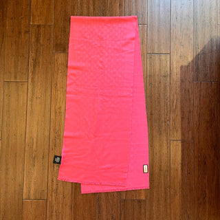 GUCCI Hot Pink GG Cashmere Scarf