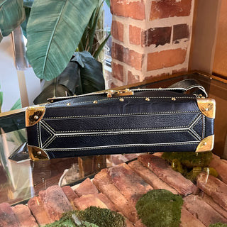 LOUIS VUITTON Le Talentueux Black Suhali Leather Shoulder Bag