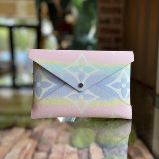 LOUIS VUITTON Pastel Giant Escale Canvas Kirigami Pastels Pouch