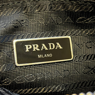 PRADA Re-Edition 2000 Double Zip Black Re-Nylon Shoulder Bag