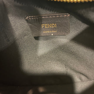 FENDI Green Vitello Grace Matte Small Fendigraphy Hobo Bag