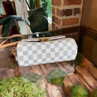 LOUIS VUITTON Croisette Damier Azur Canvas Top Handle