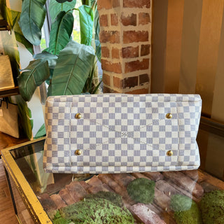 LOUIS VUITTON Artsy Damier Azur Canvas Hobo Bag