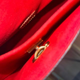 LOUIS VUITTON Gaia Cerise Monogram Canvas Hobo Bag