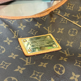 LOUIS VUITTON Galliera GM Brown Monogram Canvas Hobo Bag