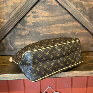 LOUIS VUITTON Delightful Brown Monogram Canvas Hobo